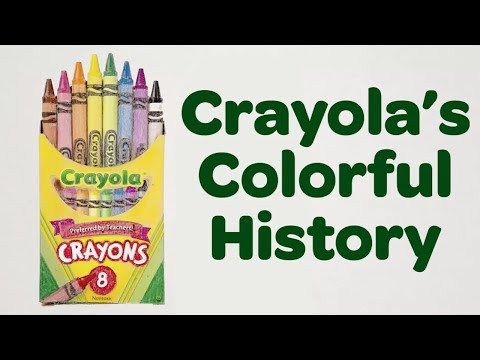 What was the first crayon company?
