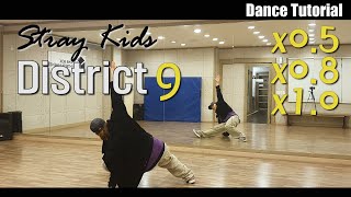 [Slow] Stray Kids - 'DISTRICT 9 ' | Mirrored Dance Tutorial