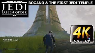 Star Wars Jedi: Fallen Order- BOGANO Planet and the First Jedi Temple! Also Hardrive fix! 4k XBOX