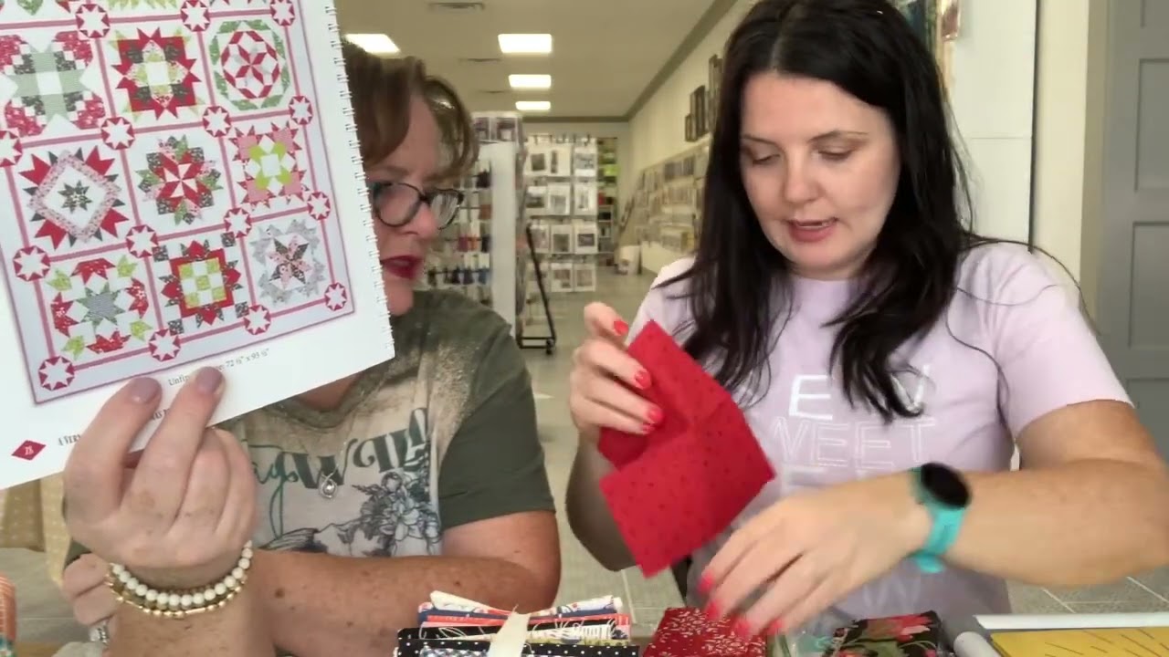 Flosstube 10 Quilting Progress Youtube