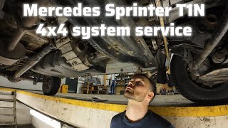 Episode 7 Mercedes Sprinter T1N 4x4 system service