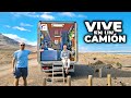 ✅ Increíble CASA en un CAMIÓN camper reconvertido en VIVIENDA - Viajando Simple