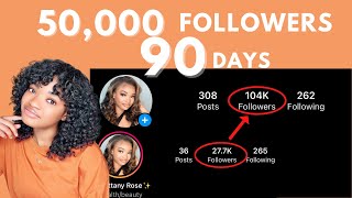 I GAINED 50,000 IG FOLLOWERS IN 90 DAYS!!! // 6 EASY TIPS TO GROW ON INSTAGRAM!!!