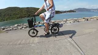 (Brompton Clone 349 wheels)國布T9b漫遊大嶼山 迪欣湖 - 欣澳 - 東涌 - 機場 #bike #bicycle