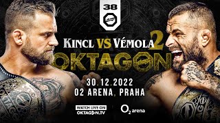 Odveta dvou šampiónů KINCL vs. VÉMOLA 2 v pražské O2 areně | OKTAGON 38