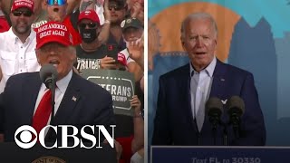 Trump, Biden head to Midwest with four days until election