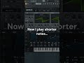 i made this synth preset sound like it s in reverse..