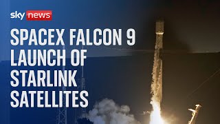 SpaceX Falcon 9 launch of 21 Starlink satellites