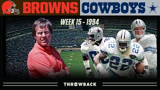 Belichick Takes on the Champs! (Browns vs. Cowboys 1994, Week 15)