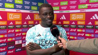 Brobbey over afgekeurde goal: "Ga je de scheids ook nog interviewen?" | Ajax 4-1 Heerenveen |#ajahee