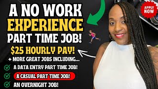 🏃🏾‍♀️A NO WORK EXPERIENCE $25 HOURLY JOB! + ENTER DATA AT HOME PART TIME! WORK FROM HOME JOBS 2025