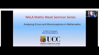 Analysing errors and misconceptions in mathematics.