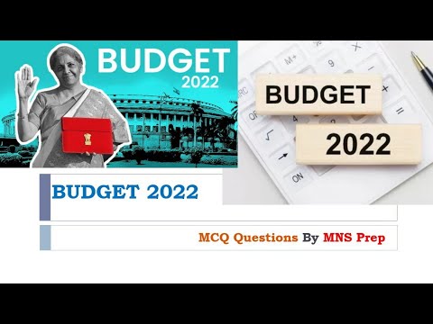 Budget 2022 Important Questions | Budget 2022 MCQ Questions| By @flora ...