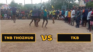 TNB Thozhur VS TKB Thannerkulam   Thiruvur Match   Life of Kabaddi