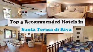 Top 5 Recommended Hotels In Santa Teresa di Riva | Best Hotels In Santa Teresa di Riva