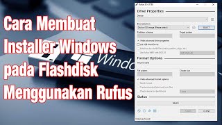 Tutorial Membuat Boot Windows di Flashdisk / USB #boot #windows #flashdisk #bootableusb  #usb