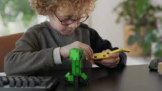 LEGO Minecraft BigFig Creeper and Ocelot 21156