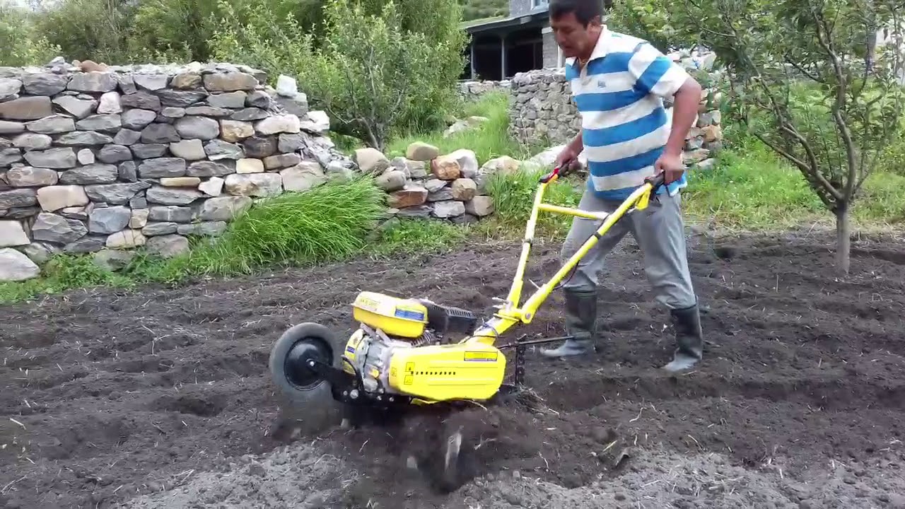 KisanKraft Mini Tiller In Jomsom,Nepal - YouTube