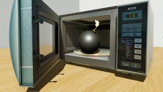 Microwaving a BOMB - Disassembly 3D New Update Gameplay