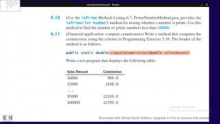 Introduction To Java Programming Exercise 6 11b