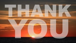 A Big Thank You from Students & Faculty!