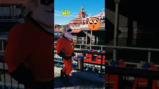 MR. INCREDIBLE VS. THE INCREDICOASTER ( Disney California Adventure Park 2022)