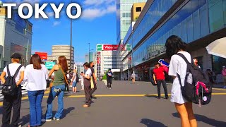 [Tokyo Walk] Tochomae to Shinjuku. Big building and bustling near the station (Aug. 2022)