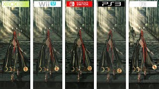 Bayonetta | PS3 / 360 / WiiU / Switch / PC | All Versions Graphics Comparison