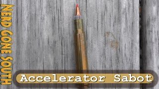 30-06 Accelerator Sabot with 55gr .223 Hornady V-Max