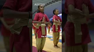 Isha Samskriti Students Learn Classical Hatha Yoga