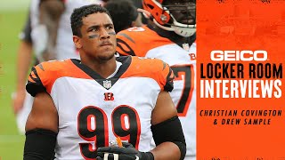 Christian Covington Reacts to D.J. Reader Being Placed on IR | Bengals GEICO Locker Room