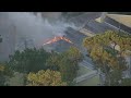 Firefighters battle 2-alarm apartment fire in Greenspoint