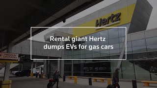 Rental giant Hertz dumps EVs for gas cars | REUTERS