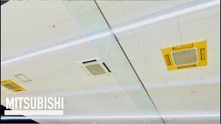 【MITSUBISHI】三菱製の古い店舗用エアコン  MITSUBISHI old air conditioner