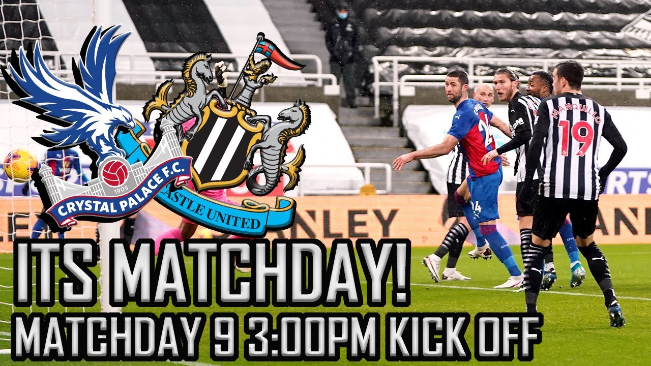 CRYSTAL PALACE VS NEWCASTLE - LIVE STREAM! - YouTube