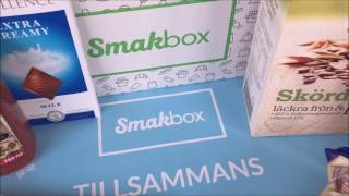 Hittabox Smakbox Tillsammans Februari 2017 Unboxing