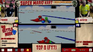 Super Mario Kart Championship 2024 - Battle Mode - Upper Semis - T. Ogasawara vs G. Leviach