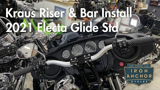 Kraus Riser Setup on a 2021 Electra Glide Standard