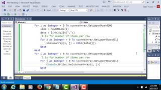 Reading Data from multiple text files - VB.net