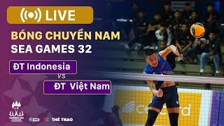FULL TRẬN | INDONESIA vs VIỆT NAM | Bán kết bóng chuyền nam SEA Games 32