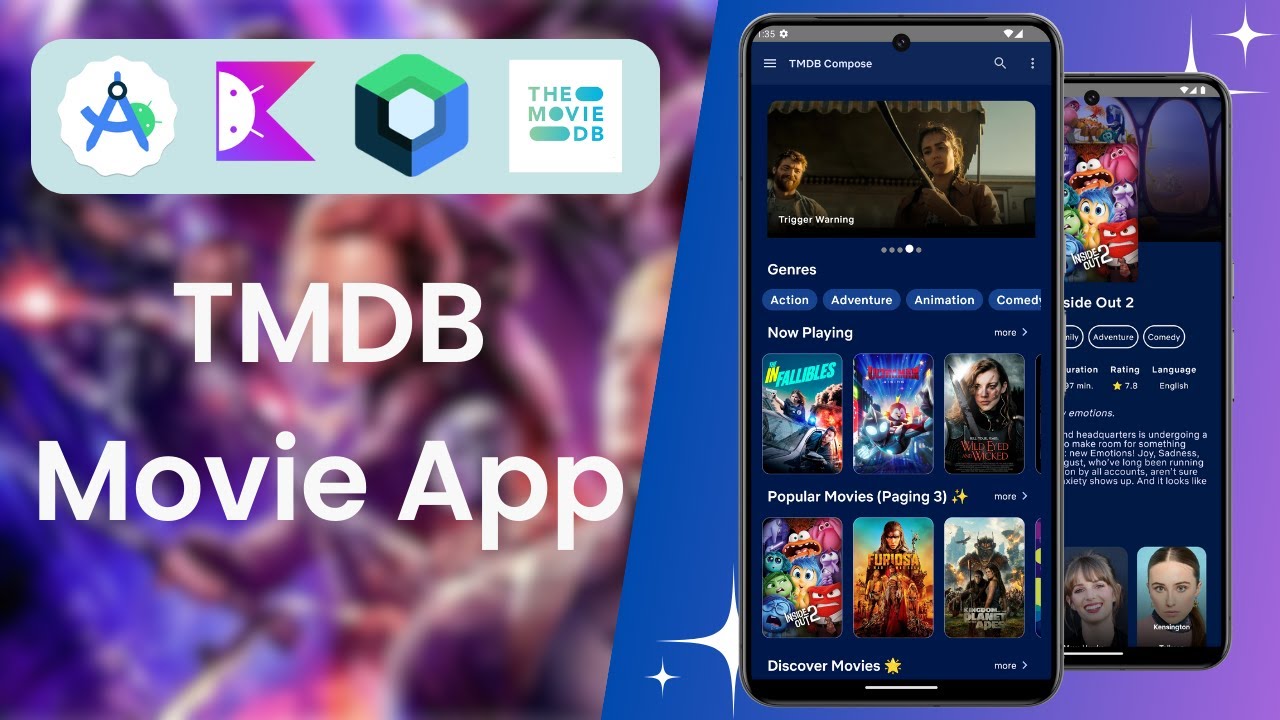 Tmdb Movie App With Jetpack Compose Tmdb Api Full App Demo Source