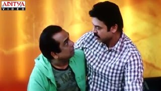 Venkatesh And Brahmanandam Hilarious Comedy Scenes In Rakhwala Pyar Ka Hindi Movie