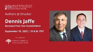 Authors @ Drucker Interview with Dennis Jaffe