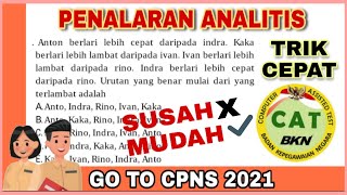 TAKLUKKAN SOAL TIU CPNS 2021 | Penalaran Analitis. Part 1