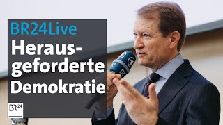 BR24Live: Herausgeforderte Demokratie - BR-Intendant Wilhelm im Gespräch | BR24