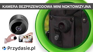 Kamera bezprzewodowa mini noktowizyjna wifi smart #3857 | PrzydaSiePL