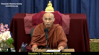 April 1 2017. A Model Buddhist Devotee class by Sayadaw Ashin Thitzana at TBYG program-Part 2.