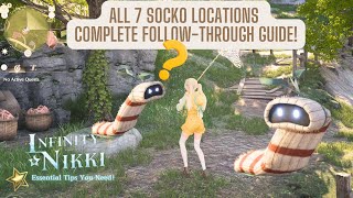 Find All 7 Socko Locations FAST! The Easiest All-in-One How to Get Socko Guide - Infinity Nikki