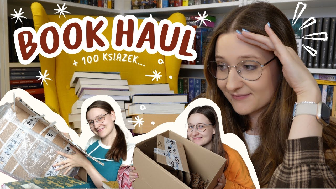 Book Haul 100 Tytułów Youtube
