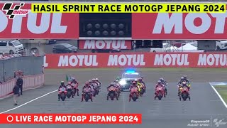 Hasil Sprint race MotoGP Hari ini | Sprint Race motogp Jepang 2024 - Pecco Juara motogp Jepang 2024